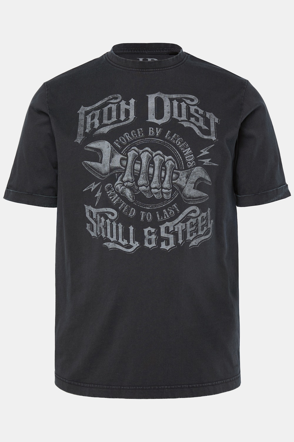 T-shirt JP 1880 style vintage, manches courtes et imprimÃ© poitrine, collection Workwear â jusqu'au 8 XL