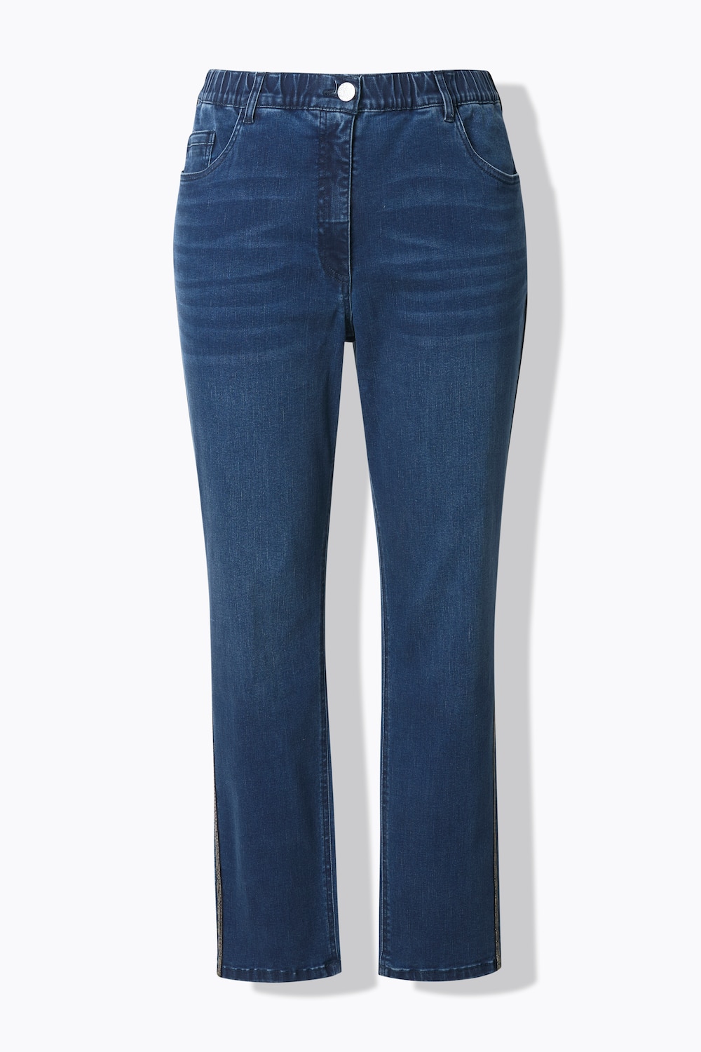 Stora storlekar Jeans Mia, Dam, blå, storlek: 60, Bomull, Ulla Popken