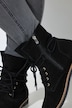 Stiefeletten, Veloursleder, Reißverschluss, Weite H