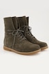 Stiefeletten, Veloursleder, Reißverschluss, Weite H