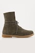Stiefeletten, Veloursleder, Reißverschluss, Weite H