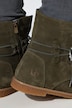 Stiefeletten, Veloursleder, Reißverschluss, Weite H