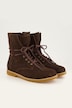 Stiefeletten, Veloursleder, Reißverschluss, Weite H