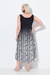 Ammonite Gradient Sleeveless A-Line Dress