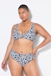 Bikini-Top, Softcups, Leo, Drapierung