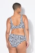Bikini-Top, Softcups, Leo, Drapierung