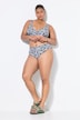 Bikini-Top, Softcups, Leo, Drapierung