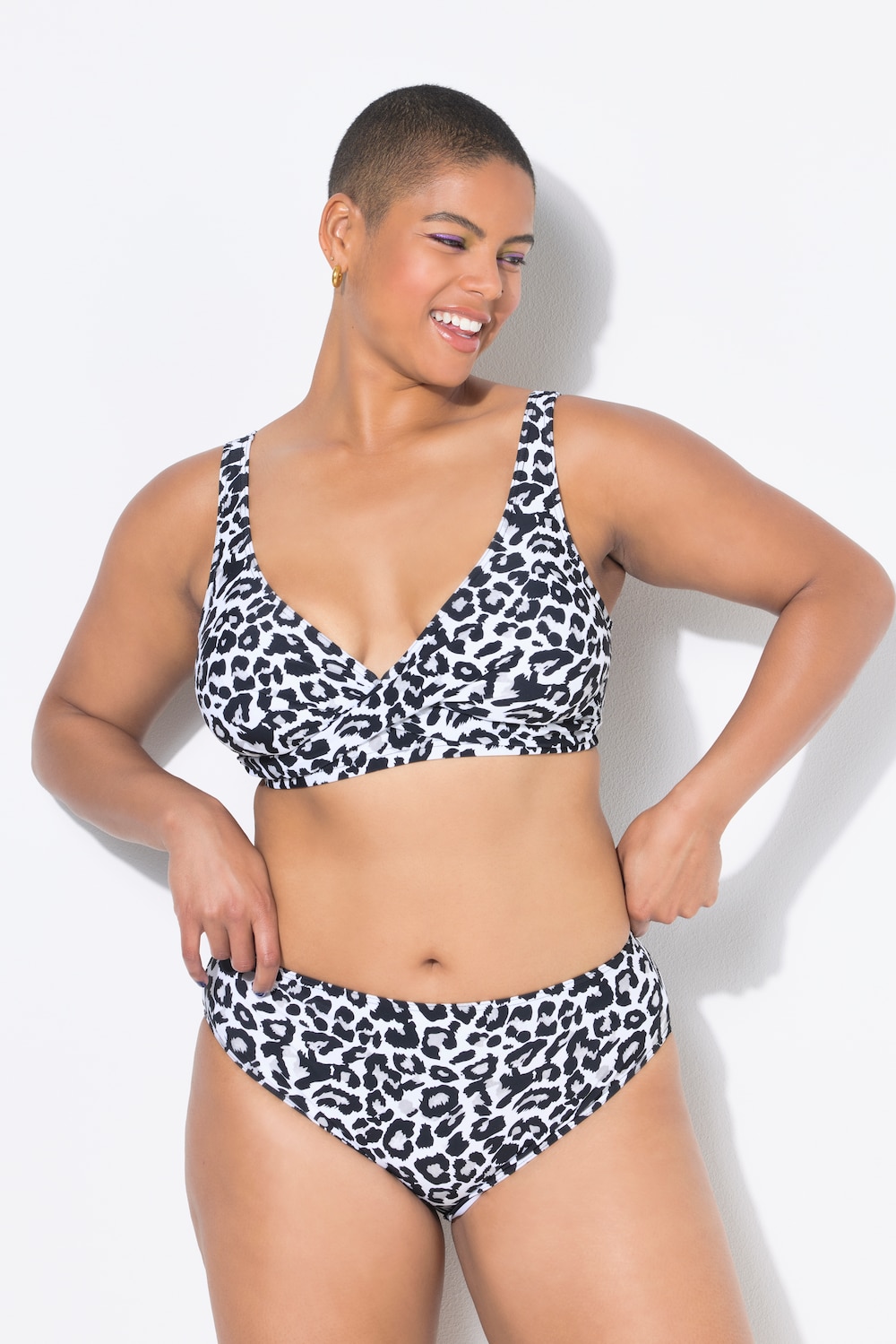 Bikini-Slip, HighWaist, Leo