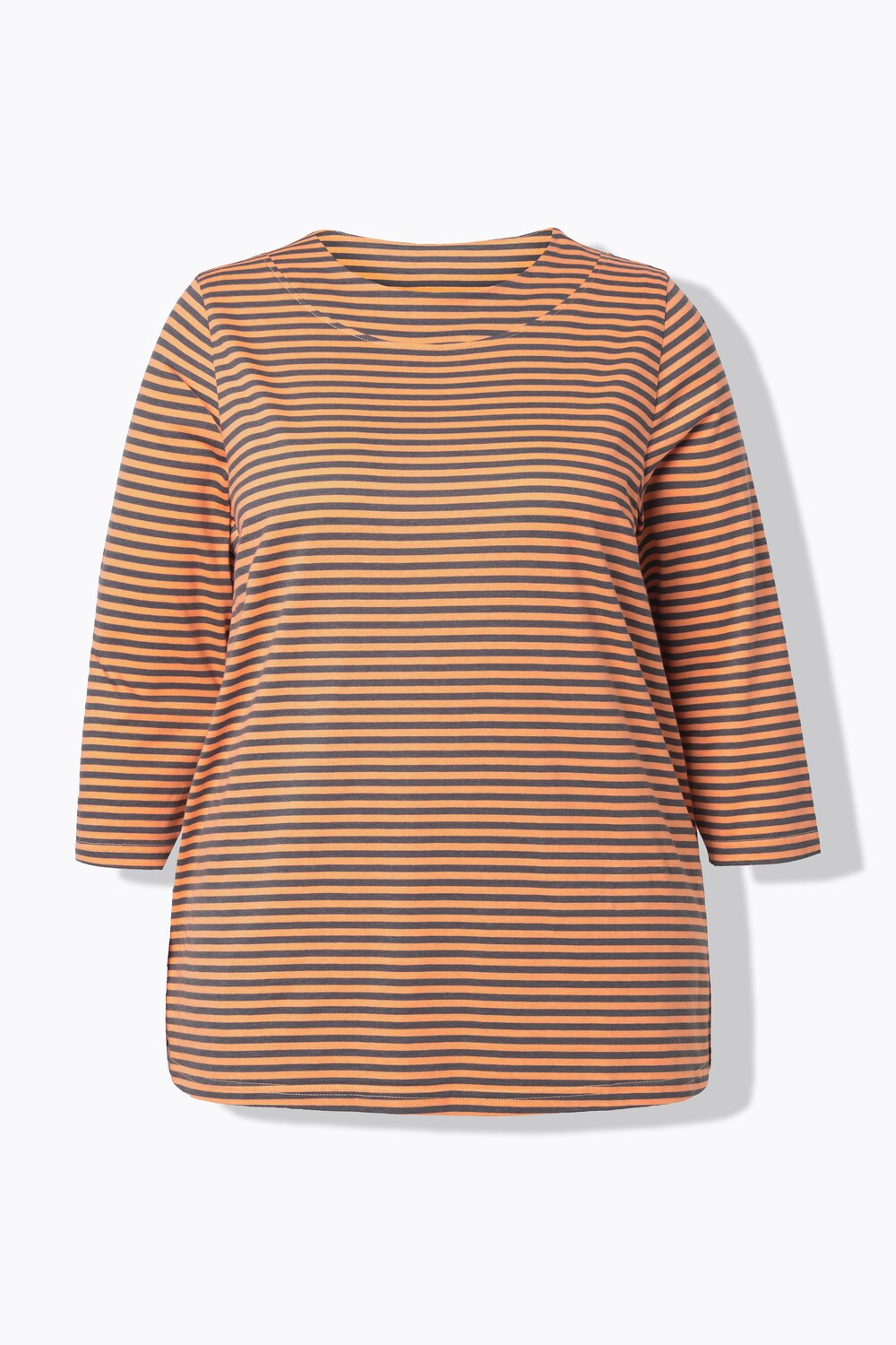 Stora storlekar Topp, Dam, orange, storlek: 58/60, Syntetfibrer/Bomull, Ulla Popken