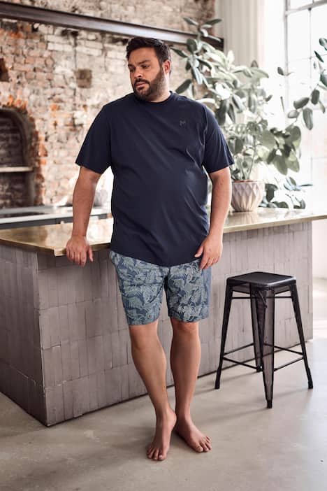 Men+ Schlafanzug, Zweiteiler, kurze Form, bis 8 XL