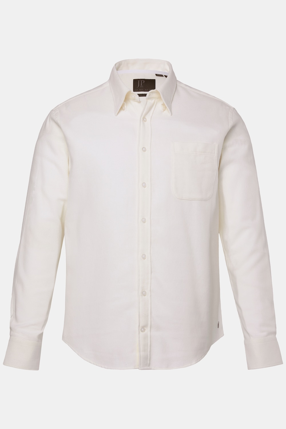 JP1880 Karo-Flanellhemd, Langarm, verdeckter Buttondown-Kragen, Modern Fit, bis 8 XL