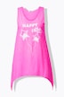 Top, A-line, lettering, glitter stars