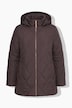 Veste matelassée technique HYPRAR à capuche, matière déperlante