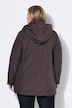 Veste matelassée technique HYPRAR à capuche, matière déperlante