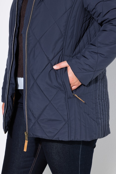 HYPRAR Funktions-Steppjacke, wasserabweisend, Kapuze