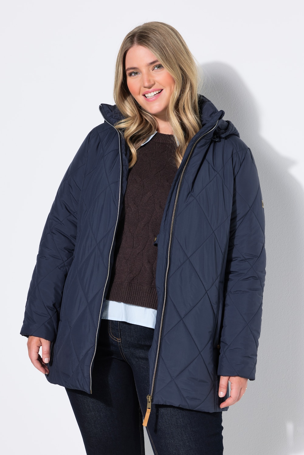 HYPRAR Funktions-Steppjacke, wasserabweisend, Kapuze