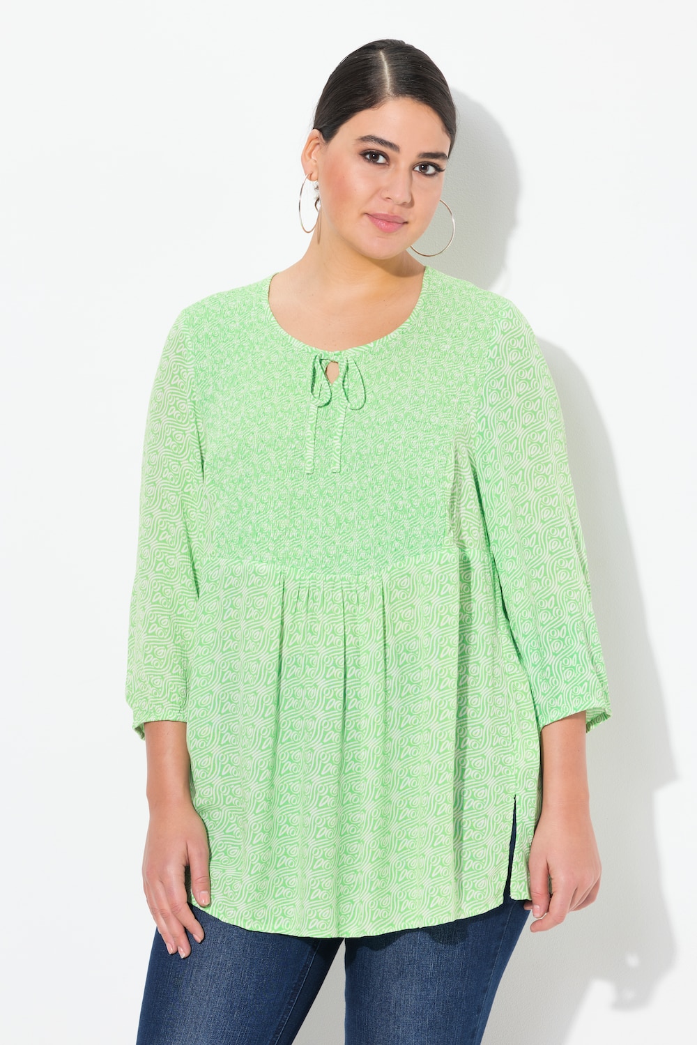 Große Größen Bluse, Damen, grün, Größe: 58/60, Viskose, Ulla Popken