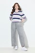 Jeans Mary, borduursel, gerafelde zoom, stretchdenim