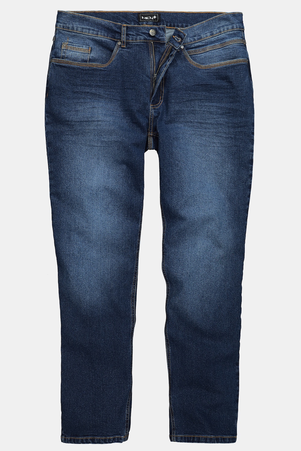 Stora storlekar Jeans, Her, blå, storlek: 29, Bomull, Men Plus
