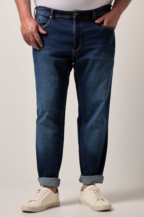 Men+ Jeans, Denim, Tapered Loose Fit, 5-Pocket, bis 72/36