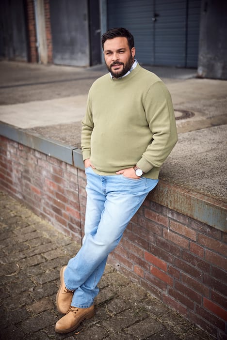 Men+ Jeans, Denim, Tapered Loose Fit, 5-Pocket, bis 72/36