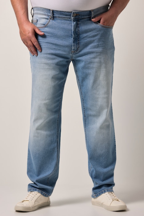 Men+ Jeans, Denim, Tapered Loose Fit, 5-Pocket, bis 72/36