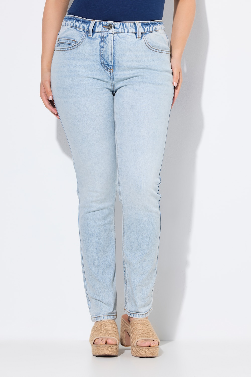 Große Größen Jeans Sarah, Damen, blau, Größe: 54, Baumwolle, Ulla Popken