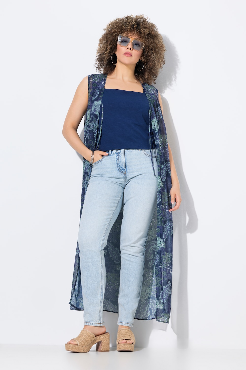 Jeans Sarah, smalle pijpen, comfortabele tailleband