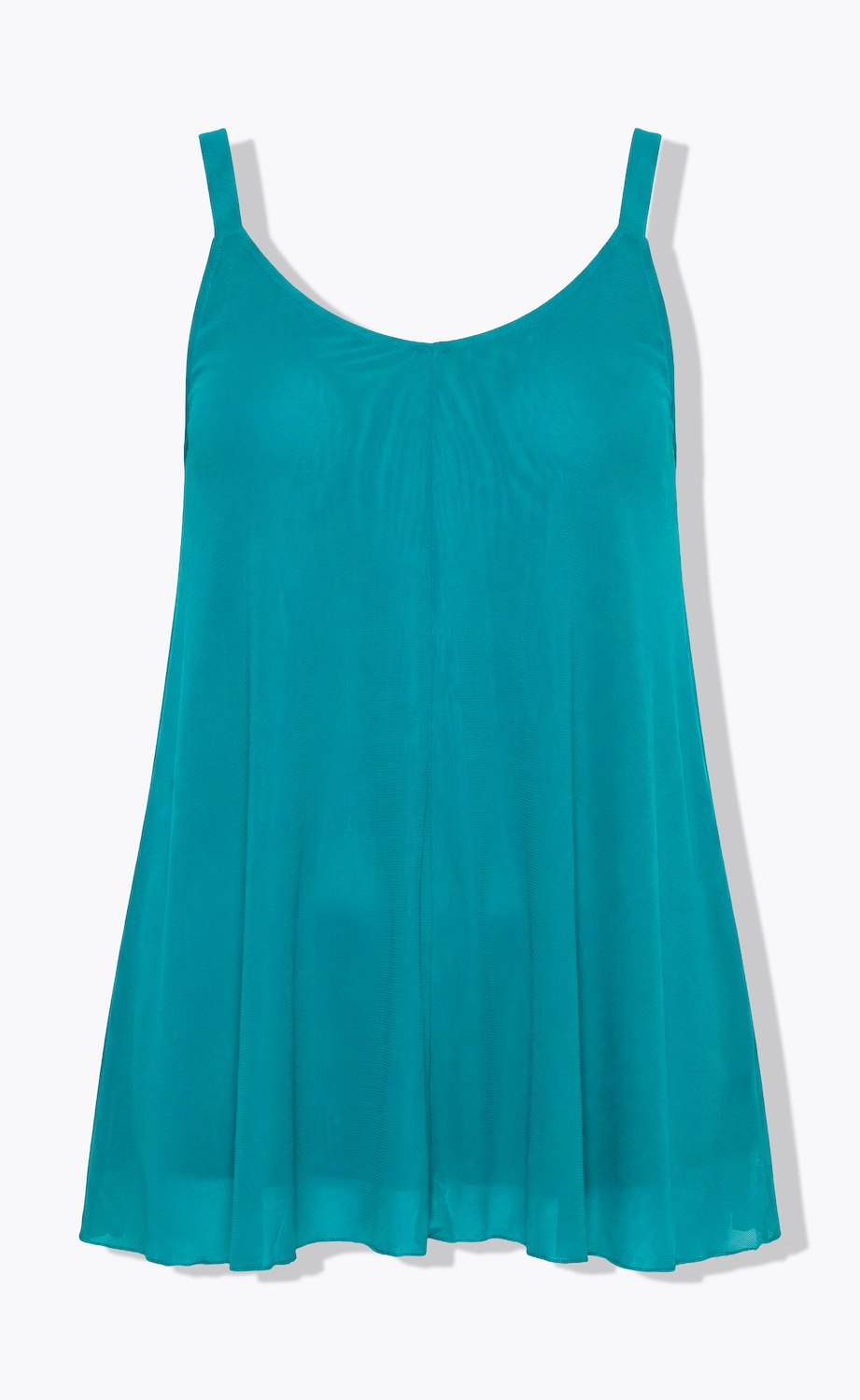 Stora storlekar Topp, Dam, grön, storlek: 60, Polyester, Mia Moda