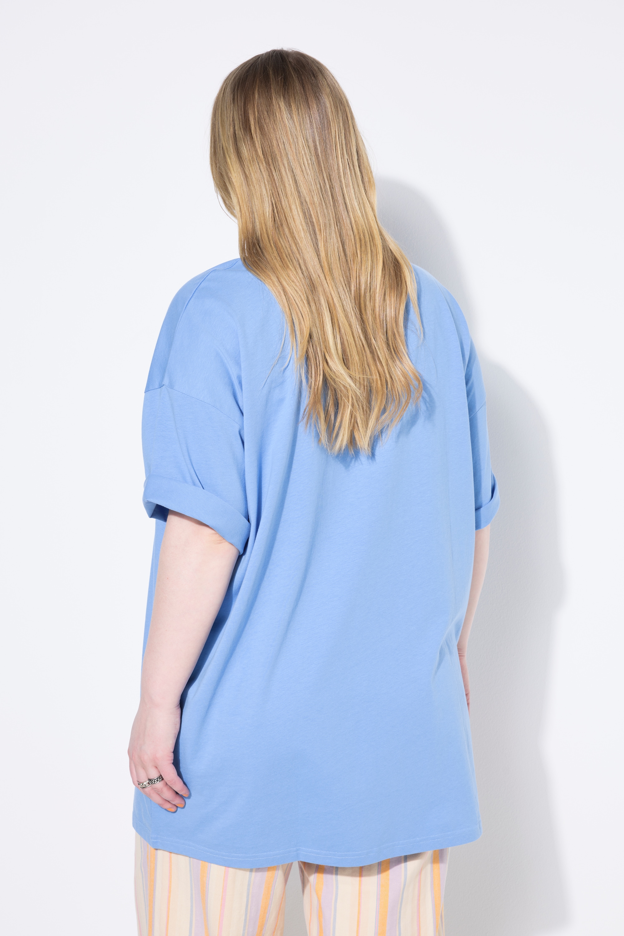 Studio Untold Damen große Größen T Shirt Oversize Shape Halbarm 841471