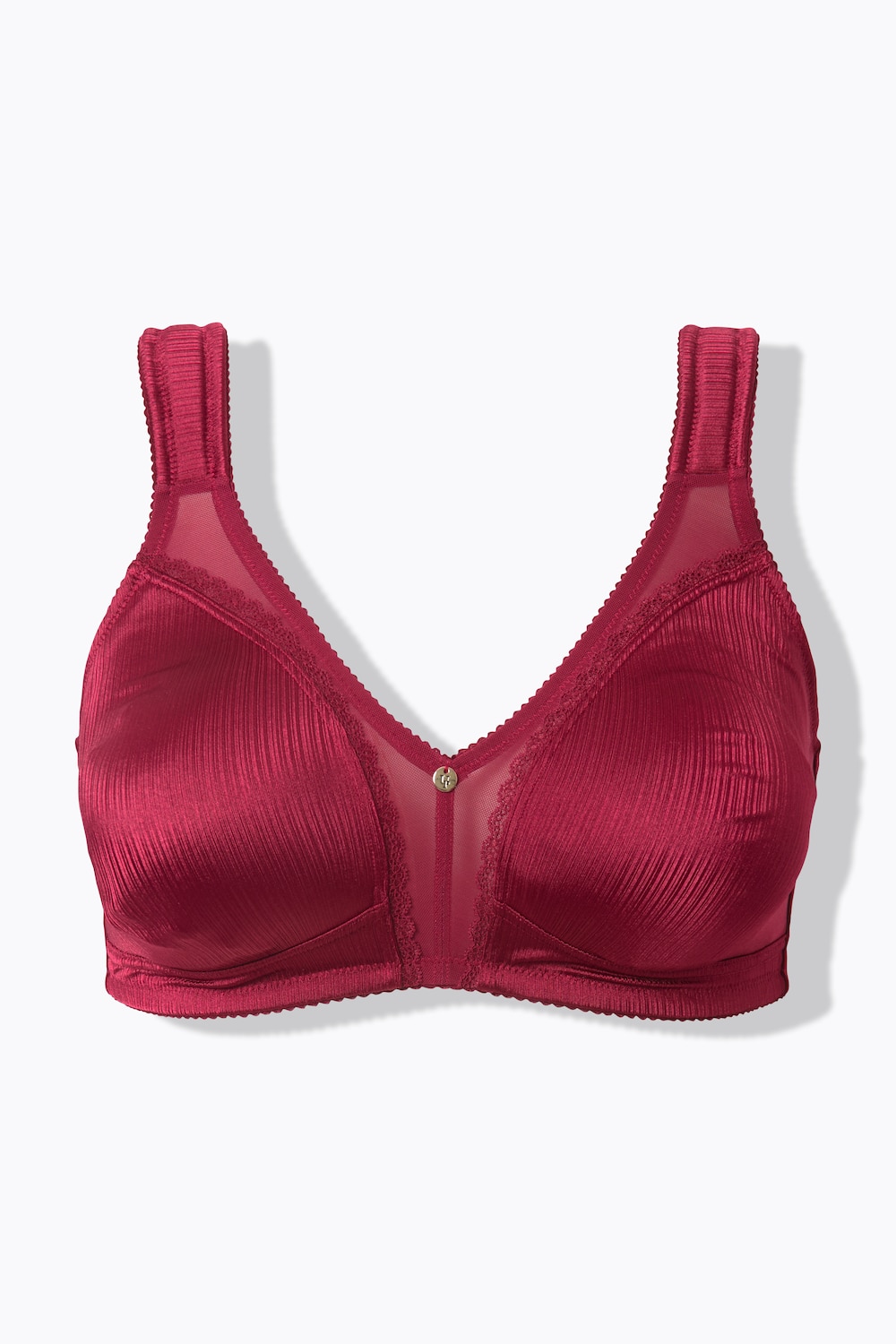 Stora storlekar Minimizer-BH, Dam, röd, storlek: 105C, Polyester/Syntetfibrer/Elastan, Ulla Popken