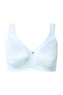 Podprsenka minimizer, satén, krajka, bez kostic, košíčky C-F