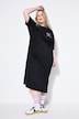 Jersey jurk, oversized, bigshirt, print op de achterkant