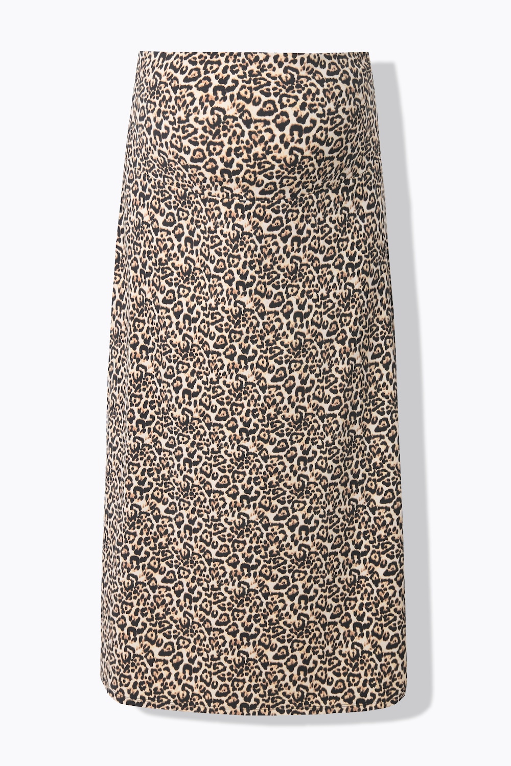 Stora storlekar Bellieva Maxikjol i jersey, Dam, beige, storlek: 50/52, Bomull, Ulla Popken