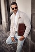 Veste à carreaux JP 1880, collection Business - jusqu'à la taille 74