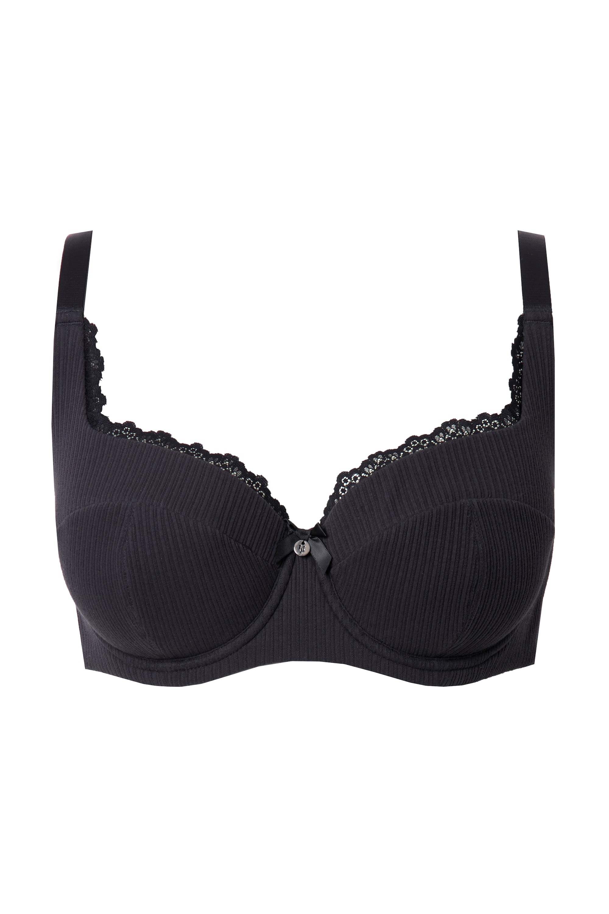 Ulla Popken Damen große Größen Balconette BH Softcups Balconette BH Ajour