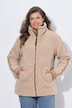 Teddyjacke, Stehkragen, Langarm