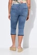 Vaqueros capri 3/4 Carrie, destroyed, leopardo