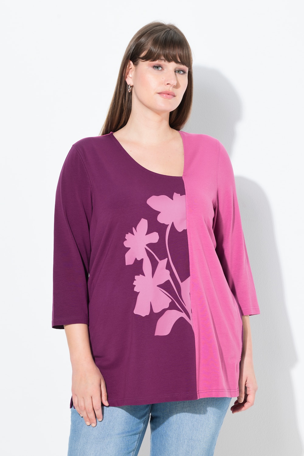 Große Größen Shirt, Damen, rot, Größe: 58/60, Baumwolle, Ulla Popken