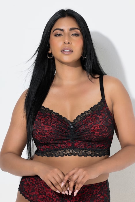 TRUYOU bralette, kant, zachte cups, zonder beugel, cup B - E