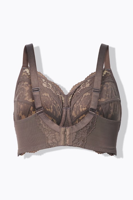 Beugelbeha, kant, zachte cups, cup B-F