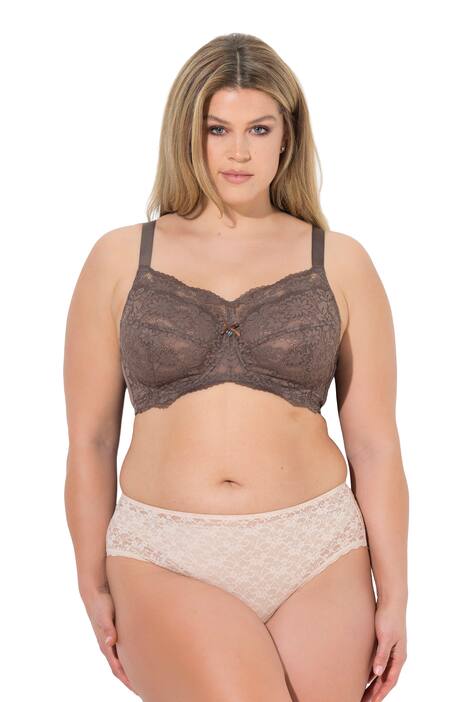 Podprsenka s kosticemi, krajka, měkké košíčky, B-F