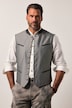 Gilet JP 1880 traditionnel, col Mao et broderie s- jusqu'à la taille 74