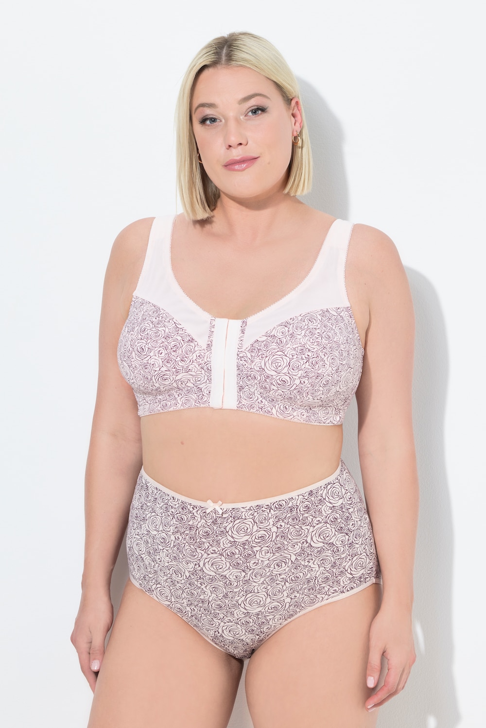 Große Größen Entlastungs-BH, Damen, rosa, Größe: 115C, Synthetische Fasern, Ulla Popken