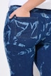 Bermudas vaqueras Berry, corte recto, batik