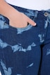 Bermudas vaqueras Berry, corte recto, batik