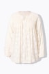 Bluse, Loose Shape, Glittermuster, Zierbiesen