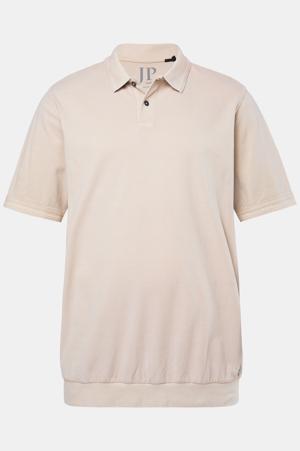 JP1880 poloshirt, Buik-Fit, korte mouwen, piqué, vintage look, XXL tot 8XL