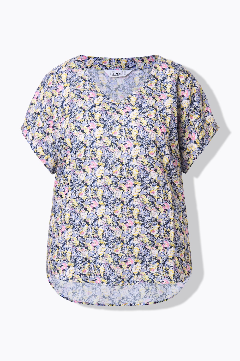 Stora storlekar Vävd topp, Dam, rosa, storlek: 50/52, Viskos, Studio Untold