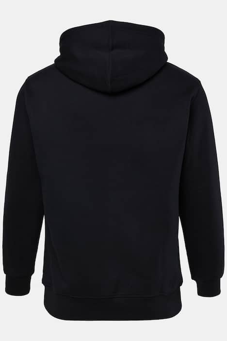 JP1880 hoodie, borstprint, capuchon, kangoeroezak, tot 8XL